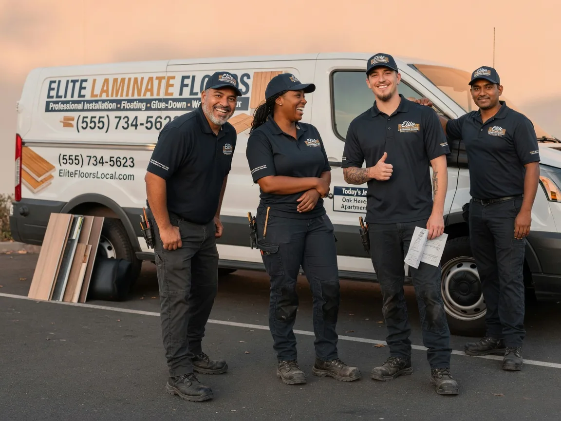 Laminate flooring installation company in Oak City, UT